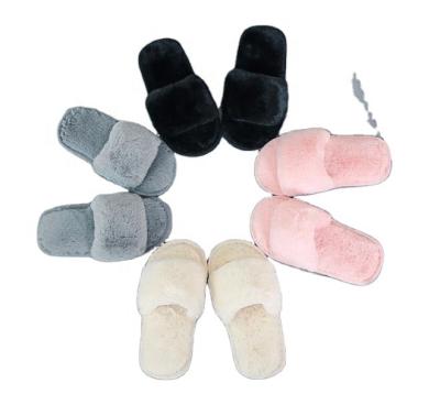 China New Deodorization Deodorization Actions Selling Comfortable Non-slip Furry Cute Furry Children's Home Slippers Home Slippers For Children for sale