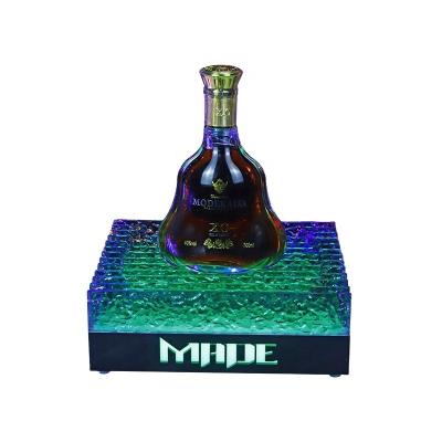 China Popular Viable Bar Nightclub KTV Wine Champagne Bottle Presenter Led Lights Seat Light Shelf for sale