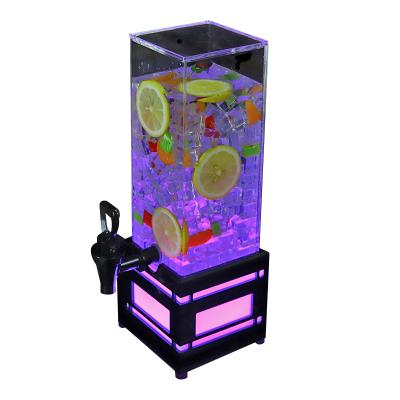 China New Viable Popular Juice Cooling Barrel Juice Dispensers LED Glowing Wine Tower for sale