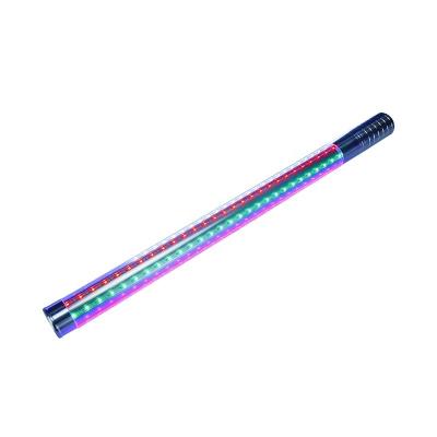 China Hot Sales Aluminum+Acrylic Night Clubs Party Supplier Long Aluminum Strobe Stick LED Champagne Bottle Triple Flashing Sparklers for sale