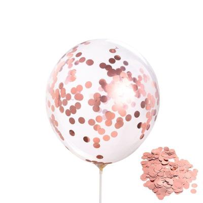 China Brithday /WeedingParty Decor/Colorful Latex Confetti Transparent Balloon Decorations Party Favors 12Inch for sale