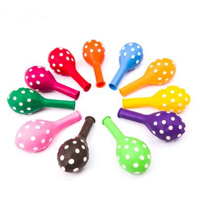 China Gift Toy 12 Inch 2.8g Polka Dot Balloon Colorful Happy Birthday Toy Balloons for sale