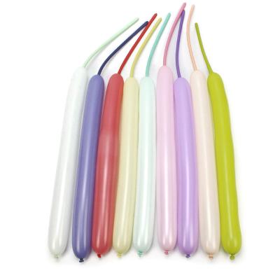 China Little prince balloon 1.8g factory long latex balloons night market push diy magic toy wholesale stall for sale