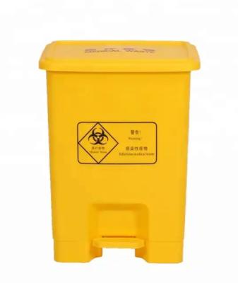 China Eco-friendly plastic Classified trash can household&office plastic  garbage bin medical waste storage for sale