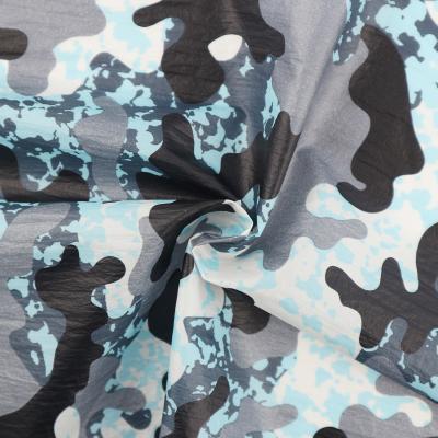 China Waterproof Foil Gold Camouflage Mebrane Fabric for sale