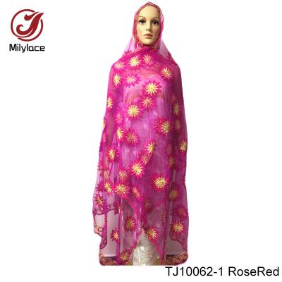 China Wholesale Fashion Square Soft Custom Silk Women Scarf In African Style TJ10062 for sale