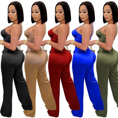 China European and American viable new sumaitong jumpsuit pants directly sexy jump suit casual swapping women for sale