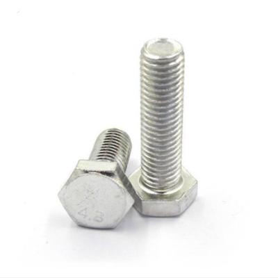 China Steel Bolt Hex Bolt Hot Dip Galvanized External Hex Screw Factory Direct Fast Delivery for sale