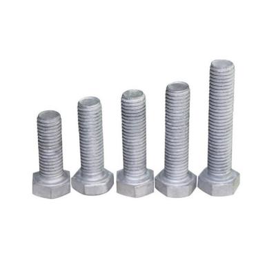 China HDG Steel Hex Bolt Nuts Service Tianjin Port Steel Structural Good Shipping for sale