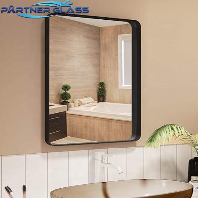 China Customized Modern Luxury Minimalist Antique Living Room Bathroom Bedroom Decoration Wall Hanging Mirror for sale