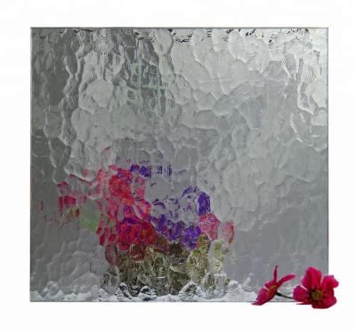 China Modern Clear Tempered Ripple Woven Grade Supplier 4-6mm Mistlite Patterned Glass for sale