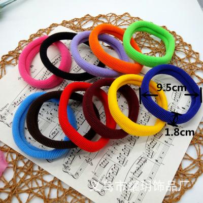 China Fashion Fashionable Hair Accessories Small Fresh Head Rope Colorful Hair Ring for sale