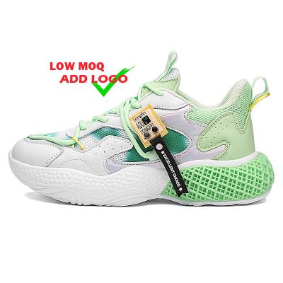 China 2021 New Arrival Breathable Spring Para de zapato bass Para de mujer splice skateboard shoes fat women fashion sneakers for sale