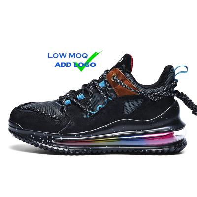 China 2020 New Design Anti-odor Rainbow Air Cushion Shoes Fashion OEM Fashion Sneakers For Men for sale