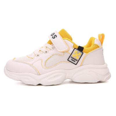 China Wholesale Kids Breathable Fashion Kids Shoes Platform Wedge Boys Lightweight White Sneakers for sale