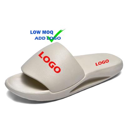 China 2021 Custom Made Men's Yeezy Shoes Men's Shoes Light Weight 2021 Bathroom Slides Slippers Sandals PVC Home Slippers For Men for sale