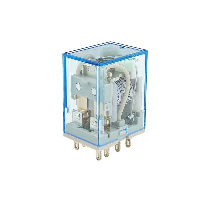 China MY2/HH52P 8 Pin 220VAC Sealed Miniature Electromagnetic Relay With LED Indicator for sale