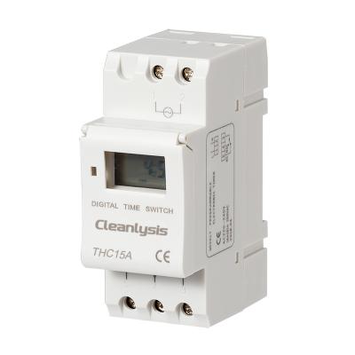 China China DC 12V Digital Weekly Programmable Electronic Timer Switch THC15A for sale