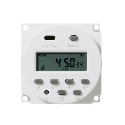 China Weekly Digital Type 16 On Off Operations Mini Timer Switch CN101A for sale