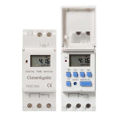 China 7 Days Water Irrigation Timer Dustproof Switch with THC15A Rechargeable Battery for sale