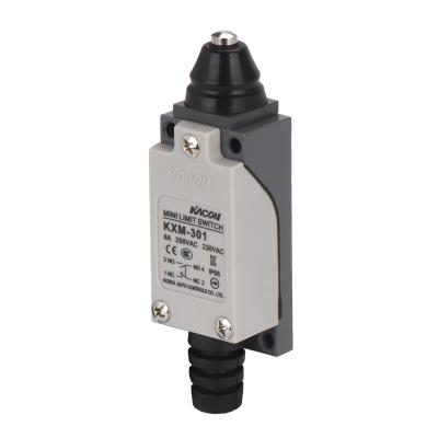 China AG alloy/24K Au Plate Korea Kacon Slot-housing Design Mini Push Plunger Limit Switch for sale