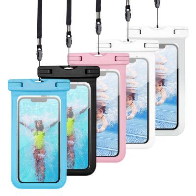 China Free sample LOGO phone case PVC bag custom waterproof smartphone shockproof phone case waterproof bag for sale