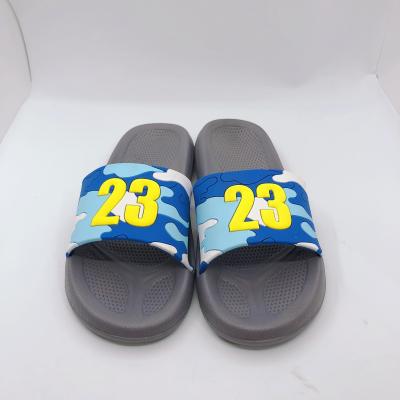 China Waterproof Slide EVA PVC Patch Child Slipper Slippers For Kids Boys And Girls Unisex Kids OEM Customized for sale