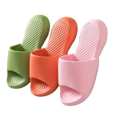 China New style unisex indoor soft non-slip slippers waterproof women's shower thick bottom breathable slipper for sale