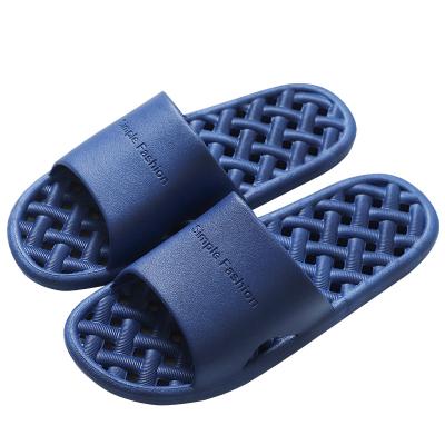 China Anti-Slippery Shower Sandal Slippers With Drainage Holes Bathroom Slippers Gym Quick Dry Slippers Soft Open Toe House Slippers Sole For Men for sale