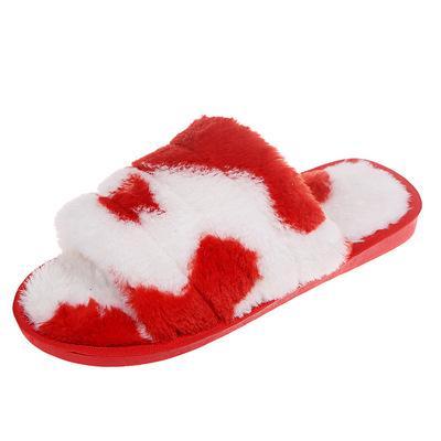 China New lady's warm outdoor and cotton fashion trend women's winter casual shoes 2021 indoor soft slippers for sale