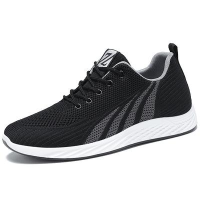 China Fashion trend low-cut lace-up breathable shoes outdoor casual running shoes for men's soft bottom sneakers for sale