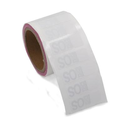 China ABS Small PVC Pet RFID IF Sticker Tags Washable 125khz rfid paper tag for sale