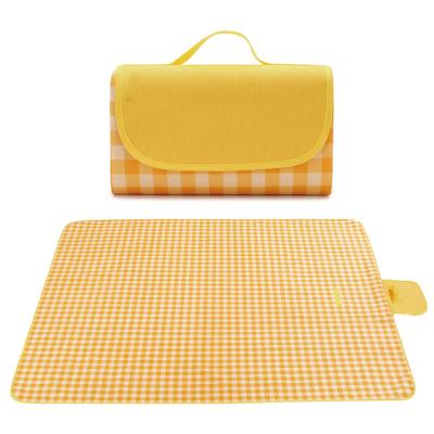 China Lightweight OEM Low MOQ Portable And Extra Large Picnic Outdoor Blanket For Water Resistant Mat for sale