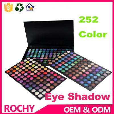 China Long-lasting 252 color eyeshadow palette for sale