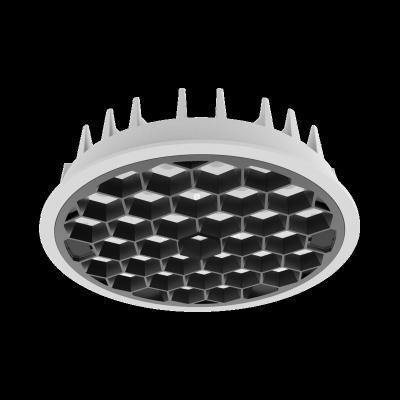 China LINO 6inch 60degree 18W 3000K 4000K Modern Darklight Optical White Recessed Led Downlight for sale