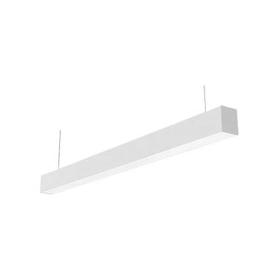 China Aluminum+PC Cover 1500mm High Quality Warm White Microprism 3000K UGR19 LED Linear Light For Indoor Lighting for sale