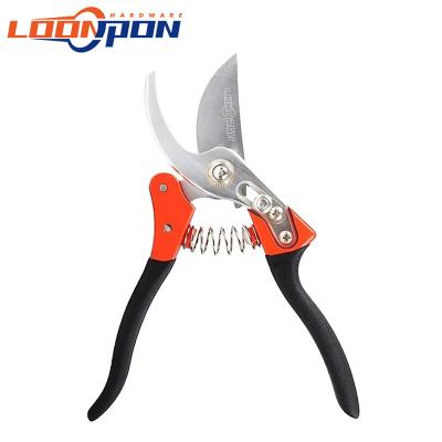 China Anti-Slip Handle 8 Inch Tree Trimmers Pruners For Plants Harvesting Herbs Fruits Flower Gardening Shears Shears Scissors for sale