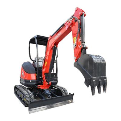 China Construction Material Shops High Work Efficiency Excavators Mini Crawler Excavator for sale