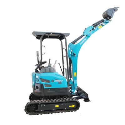 China Construction Material Shops Hydraulic Crawler Digger Excavator 1.8 Ton Mini Digger for sale