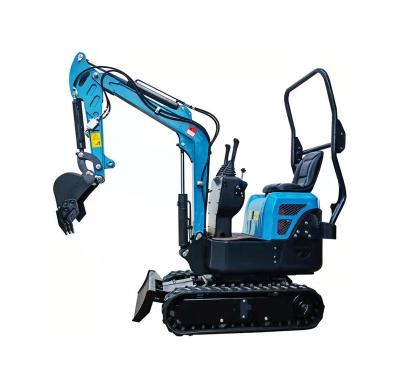 China Building Material Shops OULIDE Mini Excavator Digger 1ton Kubota Tech For High End European Market for sale