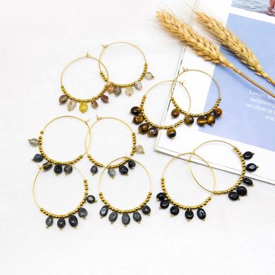 China Lead Free Nickel Free Gold Plated Custom Wholesale Earings Luxury Jewelry Accessories Women Hoop Earrings Wholesale for sale