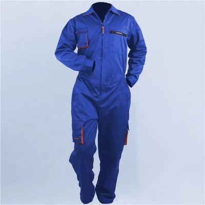 China Cotton Blended Overall Worker Overall Overalls Repairman Mechanical Work Auto Clothing Plus Size Singer Suit Male/Female Uniform Coverall for sale