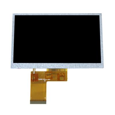 China 5 Inch Resolution 480*272 High Quality 300 Brightness Tft LCD Display Panel For Industrial Equipment 5