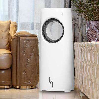 China High Wind Floor Water Cooling Tower Fan2022 New Fan Silent Humidification Small Water Cooling Tower Fan No Blades Tower Fan for sale