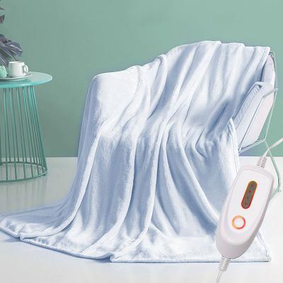 China New Adjustable Heated Electric Blanket Throw American Electric Heated Bed Covering 2022 Wholesale Anti-static Double Winter Blankets for sale