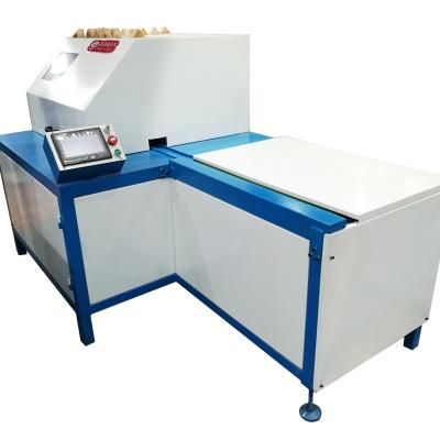 China VERTICAL automatic triangle wood cutting machine saw for sale