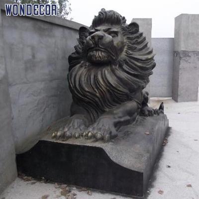 China Bronze Sculpture Lion Statue In China Large Outdoor Life Size Garden Decoration For Sale for sale