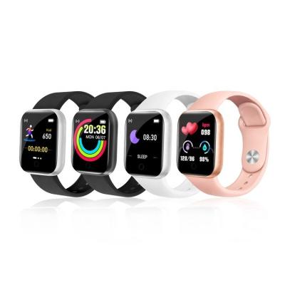 China Manufacturer APP Control pro Y68 Ip67 Waterproof Sleep Tracker Touch Screen Fitness Tracker Smartwatch Supplier D20 for sale