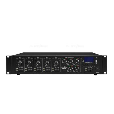 China SURPASS MX4120 System Monitor Indoor Function PA Zone 5 4 Channel Matrix Mixer Amplifier Background Audio Power Amplifier for sale