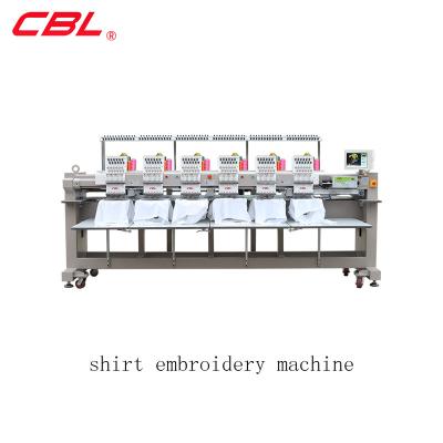 China Hotels CBL Computer 6 Head Store Embroidery Machine for sale